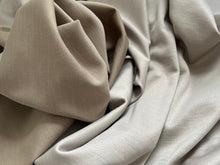 Load image into Gallery viewer, FF#192 Designer Taupe &amp; Stone Reversible 100% Wool Double  Knit Remnants 90% off!