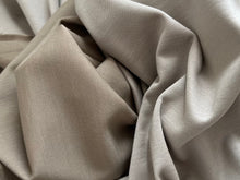Load image into Gallery viewer, FF#192 Designer Taupe &amp; Stone Reversible 100% Wool Double  Knit Remnants 90% off!