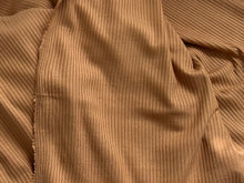Load image into Gallery viewer, #1656 Matte Pumpkin 68% Bamboo 28% cotton 4% spandex rib knit Remnant