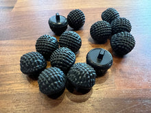 Load image into Gallery viewer, Midnight Navy 7/8&quot; Dome Plastic Button Blowout    Price for 12 buttons