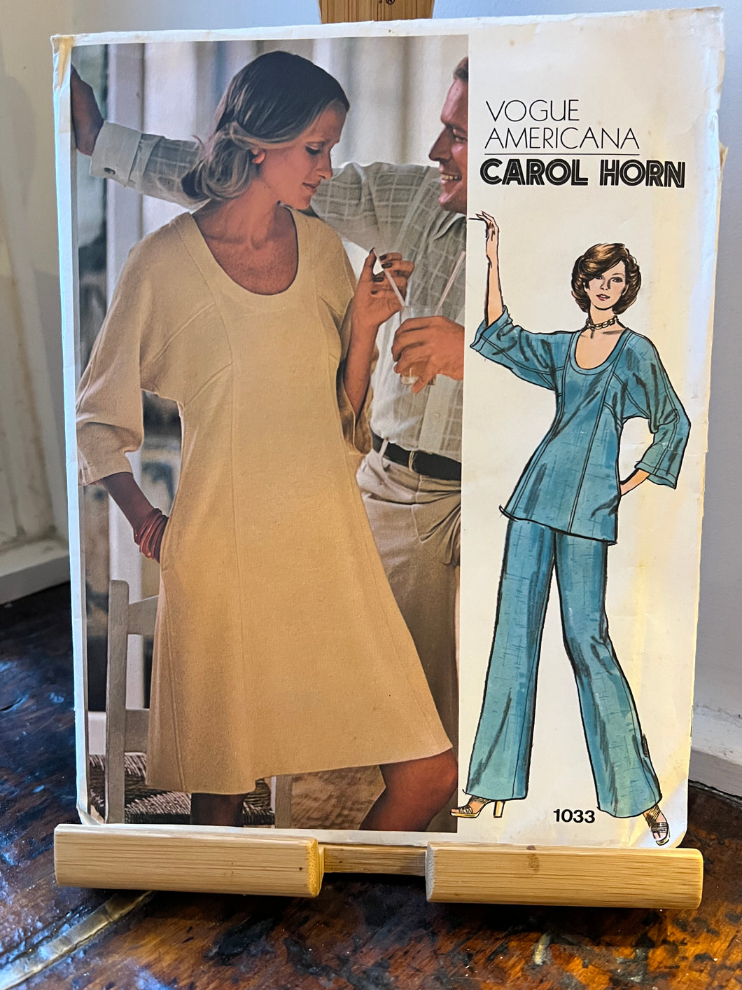 Vintage Vogue #1033 Size 16. Carol Horn