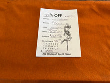 Load image into Gallery viewer, #1299 Exclusive Designer Orange 100% Cashmere Remnant