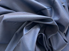 Load image into Gallery viewer, #1845 Reversible Shades of Blue Italian 100% Cotton Shirting Remnant