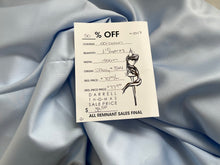 Load image into Gallery viewer, #1847 Baby Blue Italian 100% Cotton Shirting Remnant