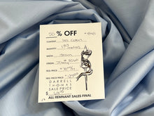 Load image into Gallery viewer, #1848 Baby Blue Italian 100% Cotton Shirting Remnant