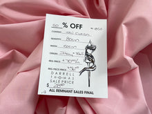 Load image into Gallery viewer, #1850 Baby Pink Italian 100% Cotton Shirting Remnant