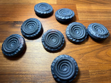 Load image into Gallery viewer, Metal Blue Vintage Coat Button Blowout    Price for 8 Buttons