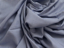 Load image into Gallery viewer, #1863 Blue Herringbone Italian 100% Cotton Shirting Remnant