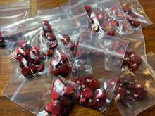 Load image into Gallery viewer, Cinnamon 1/2&quot; Pearlized Plastic Button Blowout    Price for 12 buttons