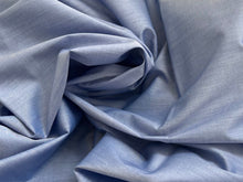 Load image into Gallery viewer, #1870 Oxford Blue Italian 100% Cotton Shirting Remnant