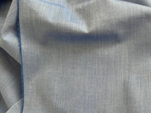 Load image into Gallery viewer, #1870 Oxford Blue Italian 100% Cotton Shirting Remnant