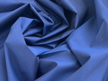 Load image into Gallery viewer, #1871 Royal Blue Italian 100% Cotton Shirting Remnant