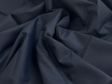 Load image into Gallery viewer, #1872  Navy Blue Italian 100% Cotton Shirting Remnant