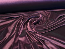 Load image into Gallery viewer, Cranberry Stretch Velvet 93% Polyester 7% Spandex     1/4 Meter Price