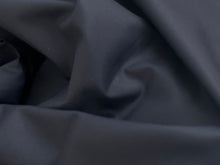 Load image into Gallery viewer, #1872  Navy Blue Italian 100% Cotton Shirting Remnant