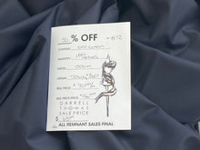 Load image into Gallery viewer, #1872  Navy Blue Italian 100% Cotton Shirting Remnant