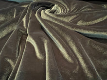 Load image into Gallery viewer, Moss Green Stretch Velvet 93% Polyester 7% Spandex     1/4 Meter Price