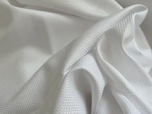 Load image into Gallery viewer, #1873  White Pique Italian 100% Cotton Shirting Remnant