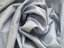 Load image into Gallery viewer, #1874  Baby Blue Mircro Squares Italian 100% Cotton Shirting Remnant