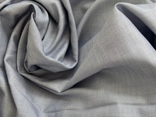 Load image into Gallery viewer, #1875  Perriwinkle Mircro Squares Italian 100% Cotton Shirting Remnant