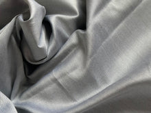 Load image into Gallery viewer, #1877 Silver Grey Italian 100% Cotton Shirting Remnant