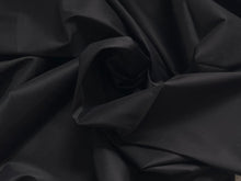 Load image into Gallery viewer, #1881 Jet Black Italian 100% Cotton Shirting Remnant