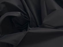 Load image into Gallery viewer, #1881 Jet Black Italian 100% Cotton Shirting Remnant