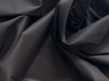 Load image into Gallery viewer, #1881 Jet Black Italian 100% Cotton Shirting Remnant