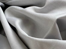 Load image into Gallery viewer, #1885 Silver Grey Italian 100% Cotton Shirting Remnant