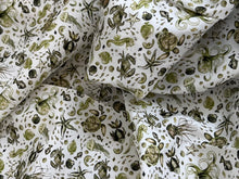 Load image into Gallery viewer, #1910 Oceanic Animals Digital Printed Italian 100% Cotton Shirting Remnant
