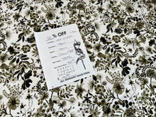 Load image into Gallery viewer, #1916 Earth tone Botanical Digital Printed Italian 100% Cotton Shirting Remnant