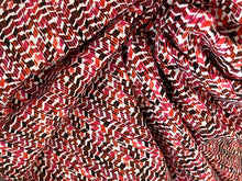 Load image into Gallery viewer, #1920 Modern Geometric Digital Printed Italian 100% Cotton Shirting Remnant