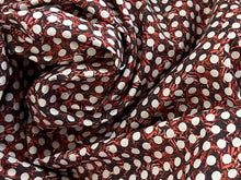 Load image into Gallery viewer, #1921 Modern Dots Digital Printed Italian 100% Cotton Shirting Remnant 2x available