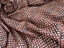 Load image into Gallery viewer, #1921 Modern Dots Digital Printed Italian 100% Cotton Shirting Remnant 2x available