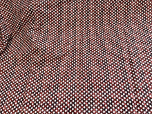 Load image into Gallery viewer, #1921 Modern Dots Digital Printed Italian 100% Cotton Shirting Remnant 2x available