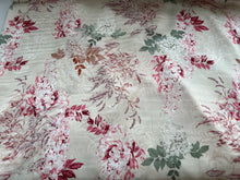 Load image into Gallery viewer, #1771 Botanical on Champagne printed 100% Viscose Remnants