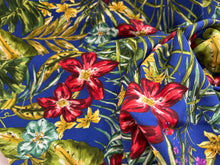 Load image into Gallery viewer, #1774  Tropical Forest printed 100% Viscose Remnant