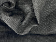 Load image into Gallery viewer, #.  Charcoal Textured Matelasse Italian Coating 100% Cotton Remnants