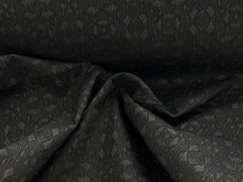 Load image into Gallery viewer, #.  Charcoal Matelasse Italian Coating 100% Cotton Remnants