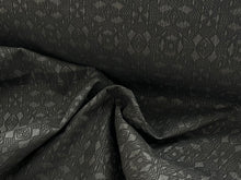 Load image into Gallery viewer, #.  Charcoal Matelasse Italian Coating 100% Cotton Remnants