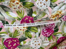 Load image into Gallery viewer, Designer Pink Abstract Hydrangea Floral 100% Cotton.       1/4 Metre Price