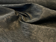 Load image into Gallery viewer, #1552  Black 100% Polyester Issey Crinkle Remnants