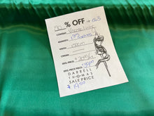 Load image into Gallery viewer, #1563 Emerald Green 100% Viscose Satin Lining Remnant