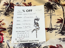 Load image into Gallery viewer, #1766  Palms Trees Italian Printed 100% Viscose Remnants 4x Available