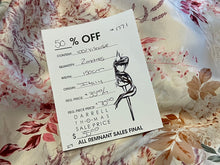 Load image into Gallery viewer, #1771 Botanical on Champagne printed 100% Viscose Remnants