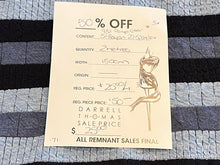 Load image into Gallery viewer, #1789 Blue Textured Stripe Cable Knit 93% Polyester 5% Rayon 2% Spandex Remnant