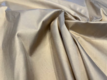 Load image into Gallery viewer, #1797 Soft Gold 100% Silk Dupioni Remnant