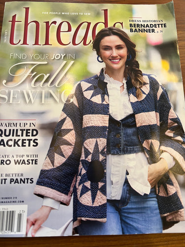 Threads Magazine #219 Fall 2022