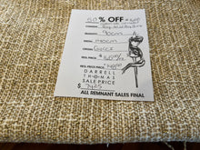 Load image into Gallery viewer, #1600 Designer Ivory Lurex Couture Tweed Remnant