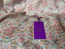 Load image into Gallery viewer, Strawberry Thief -  Pink Liberty of London Tana Lawn 100% Cotton.    1/4 Meter Price